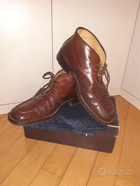 Scarpe polacchino uomo tg. 43 marrone