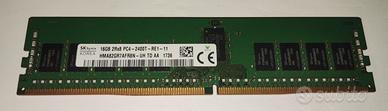 RAM SERVER 16GB 2Rx8 PC4-2400T-RE1-11 HMA82GR7AFR8