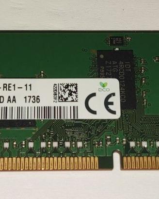 RAM SERVER 16GB 2Rx8 PC4-2400T-RE1-11 HMA82GR7AFR8