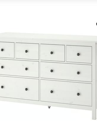 cassettiera hemnes con piano fasciatoio