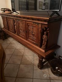 Mobile in lengno intarziato