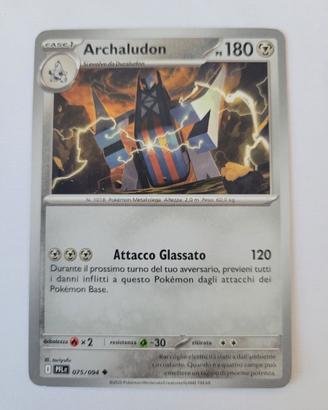 Archaludon hp 180 Attacco Glassato 120 - POKEMON