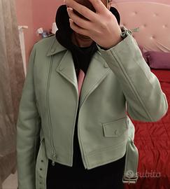 Giacca in similpelle donna