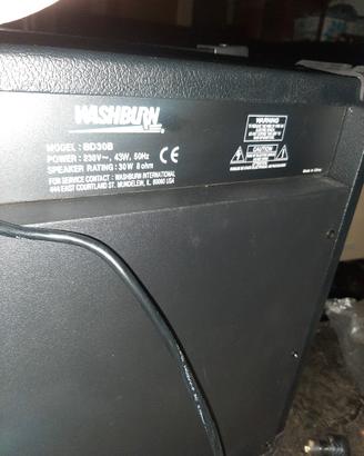 AMPLIFICATORE WASHBURN PER BASSO