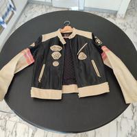 giacca in pelle vintage 