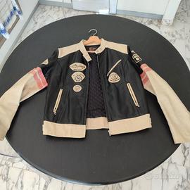 giacca in pelle vintage 