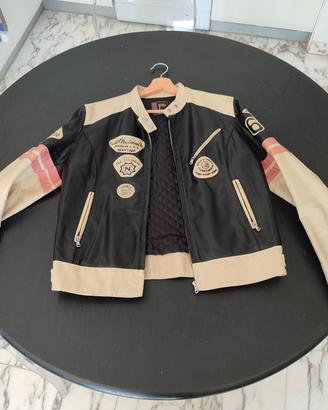 giacca in pelle vintage 