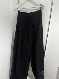 Pantaloni neri palazzo Zara - M (28)