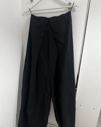 Pantaloni neri palazzo Zara - M (28)
