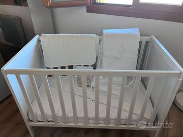 Lettino con sbarre Ikea 