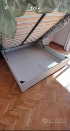 letto matrimoniale contenitore 