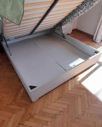 letto matrimoniale contenitore 