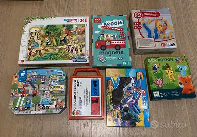 PUZZLE & GIOCHI VARI 3/5 anni