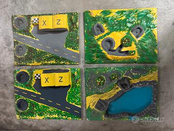 4 basi Atlantic soldatini anni 70