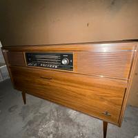 Mobile radio giradischi GRUNDING anni 70