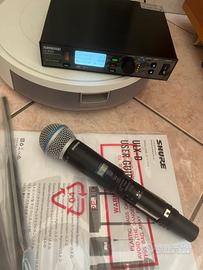 Microfono Shure uldx4 in metallo