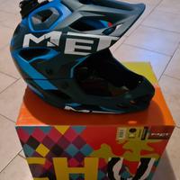 Met casco integrale bici