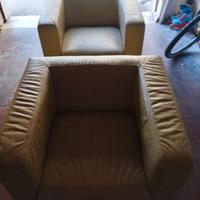 POLTRONE MODERNE IN VERA PELLE