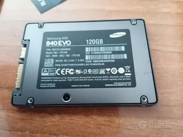Disco Fisso Samsung 840EVO Capacità 120 GB