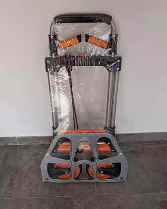 Carrello portapacchi alluminio nuovo