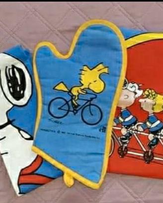 2 SET CUCINA SNOOPY E PIERRE CARDN