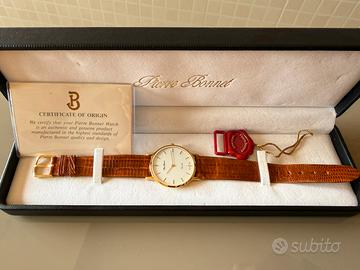 Orologio Pierre Bonnet nuovo con certificato