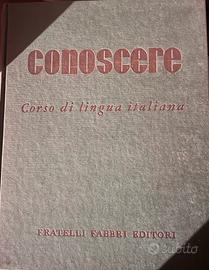 enciclopedia Conoscere della lingua italiana