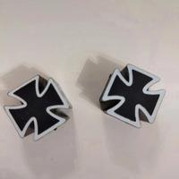 2 tappi copri valvola universali accessori moto 