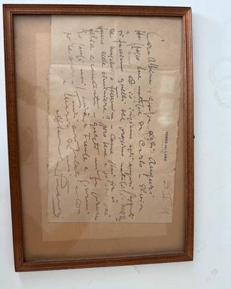 Lettera Giacomo Puccini