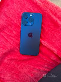 iPhone 15 pro Blu titanio 128 GB