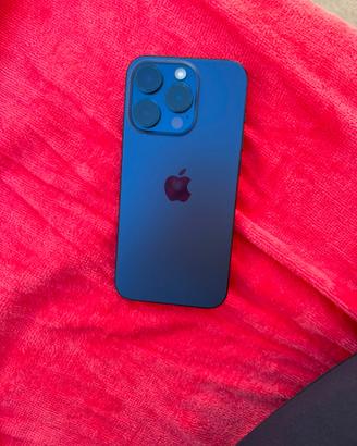 iPhone 15 pro Blu titanio 128 GB