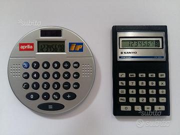 Calcolatrici Vintage SANYO - Aprilia