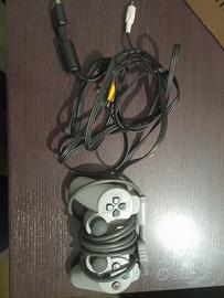 joystick + cavo video PlayStation 1 