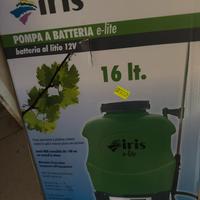 Pompa a batteria litio