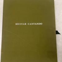 Rara Cartella d'Arte + Vinile "recitar cantando”