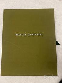 Rara Cartella d'Arte + Vinile "recitar cantando”