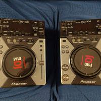 Coppia Pioneer CDJ 400