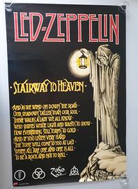 Poster Led Zeppelin stairway to heaven 92,5x62