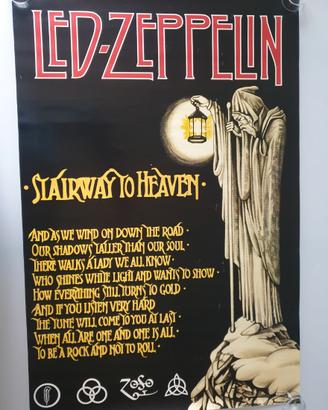 Poster Led Zeppelin stairway to heaven 92,5x62
