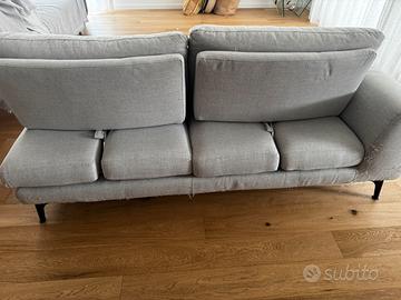 Divano componibile con  eventuale chaise longue