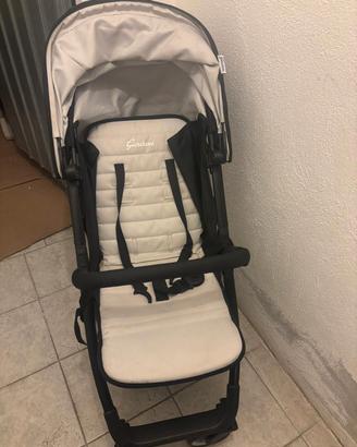 Passeggino Giordani Nero/Grigio Ripieghevole 