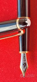 Montblanc stilografica Meisterstuck pennino 14kt 