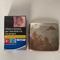 Portasigarette argento Giappone 1932