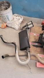 scarico doppio Audi a3 2.0 TDI 16v