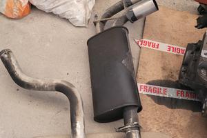 scarico doppio Audi a3 2.0 TDI 16v