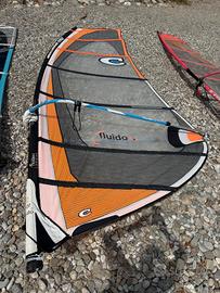 vela challenger 8.3 windsurf  rig completo 