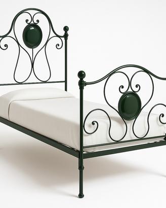 Letto Singolo in Ferro Battuto Artigianale