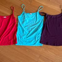 Canottiere n.3 pz donna