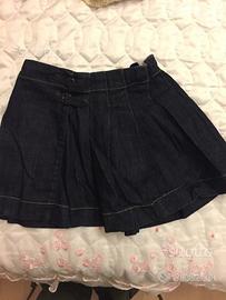 Gonna jeans bambina Burberry originale 8 anni