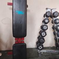 panca piana e inclinata 